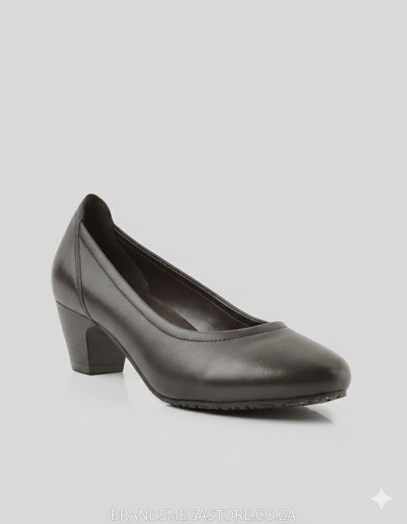 Greencross Womens Lh Square Toe Slip On Court Brown | Greencross