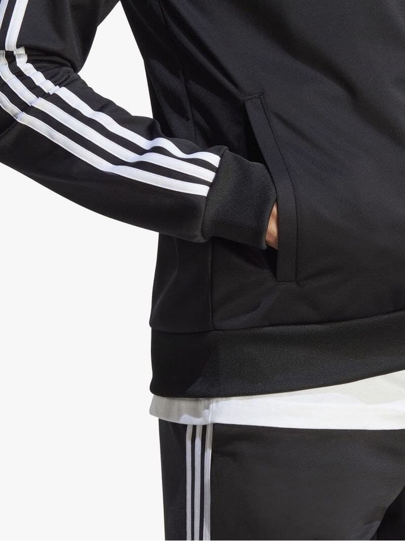 Adidas Mens 3S Tricot Tracksuit Set Black | Adidas