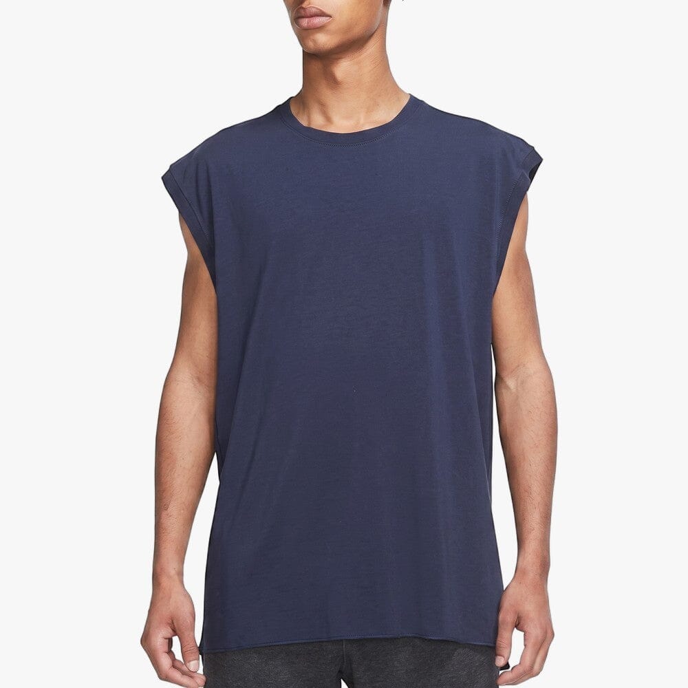 Nike Mens Yoga Dri Fit Tank Navy | Nike