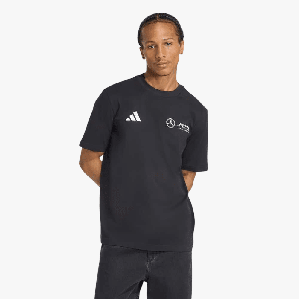 Adidas Mens Mercedes - Amg Petronas Formula One Team Graphic Tee Black | Adidas