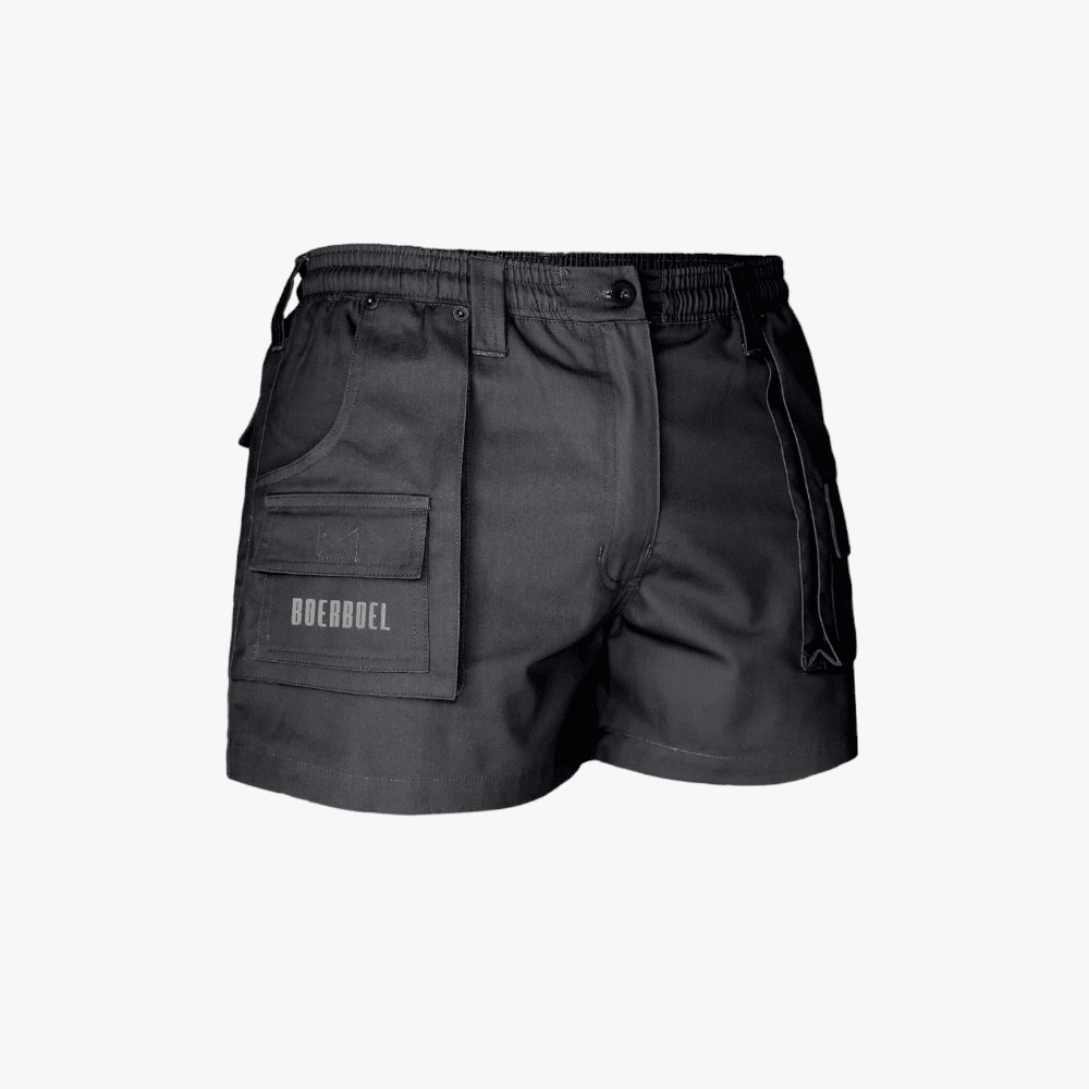 Boerboel Mens Dkw Shorts Charcoal | Boerboel