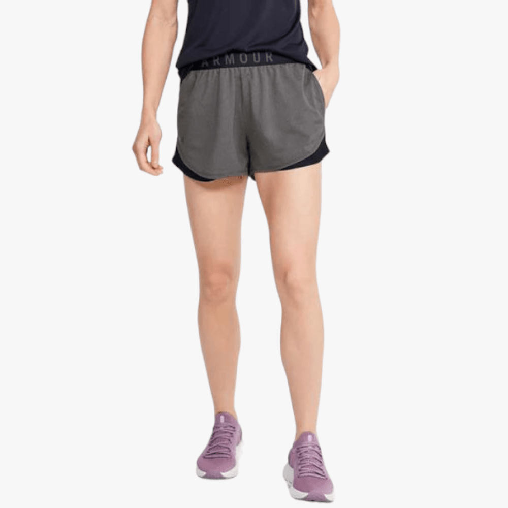 Under Armour Womens Play Up Shorts 3.0 090 Grey Under Armour