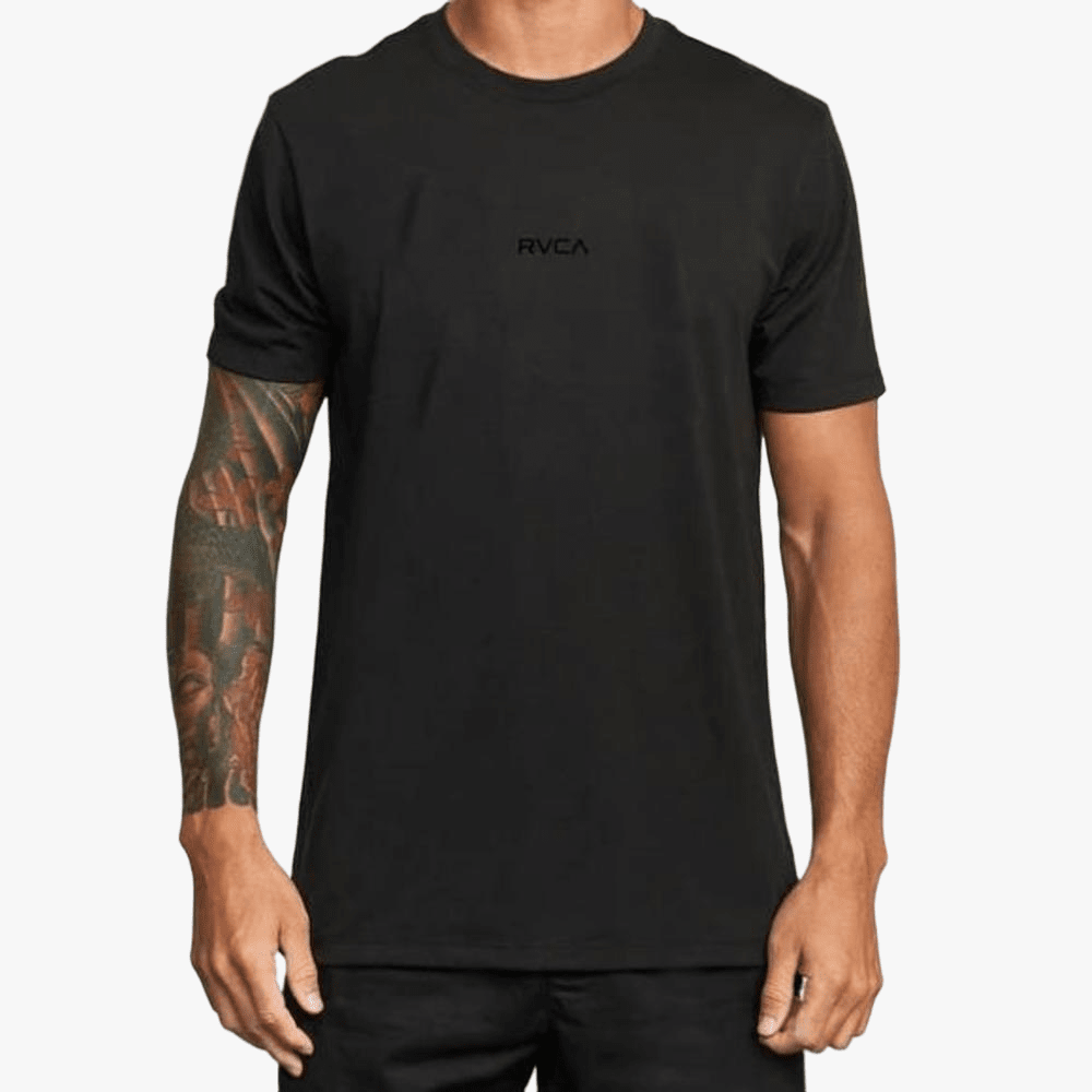 Rvca Mens Small Rvca Short Sleeve Tee Black | Rvca