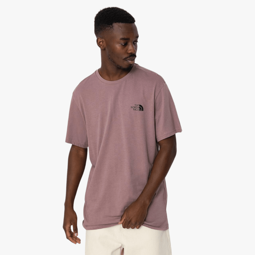 The North Face Mens Simple Dome Short Sleeve Tee Fawn Grey The North Face