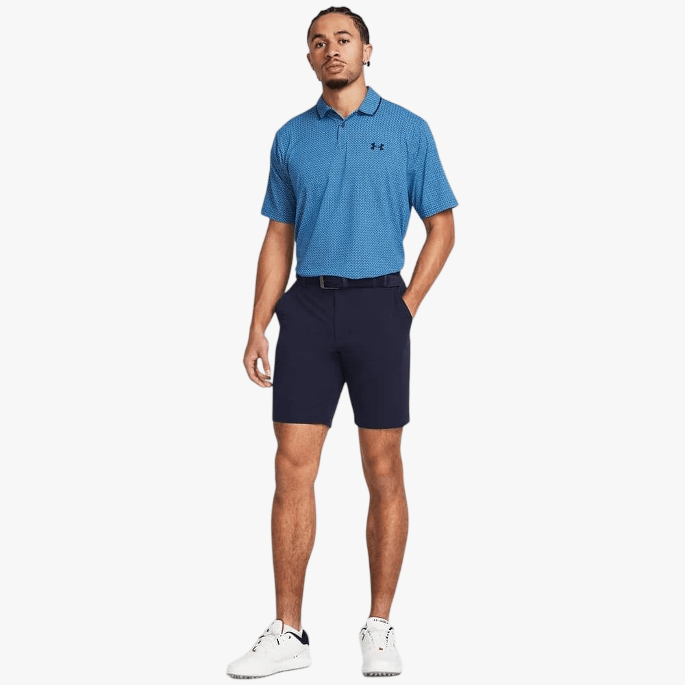 Under Amour Mens Matchplay Tapered Shorts 410 Midnight Navy | Under Armour