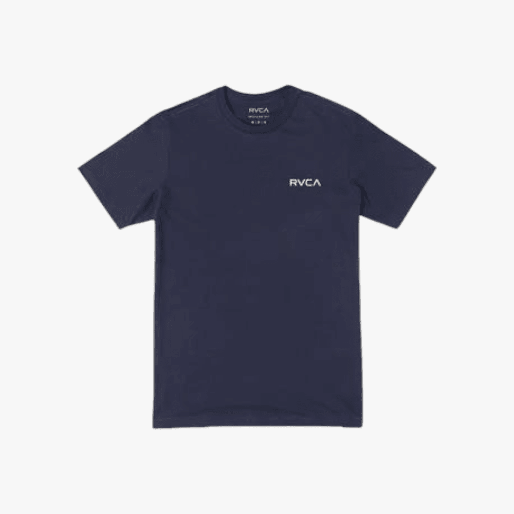 Rvca Mens Small Rvca Essential Short Sleeve Tee Navy | Rvca