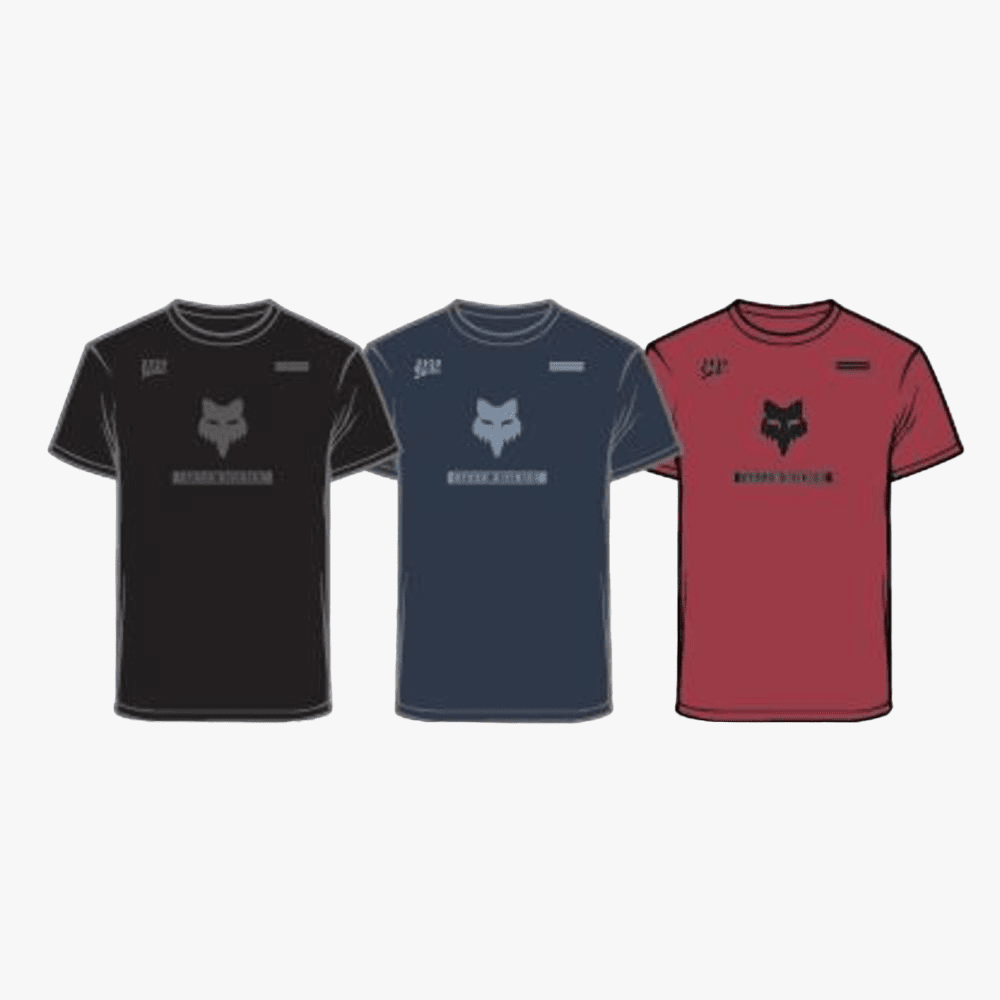 Fox Mens Crossrut Short Sleeve Tee Scarlett Red | Fox