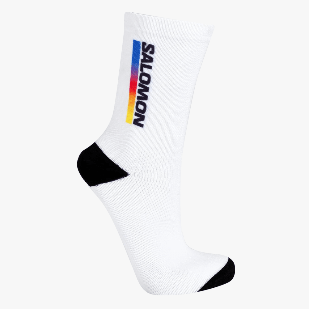 Salomon Unisex Legacy Sock White | Salomon