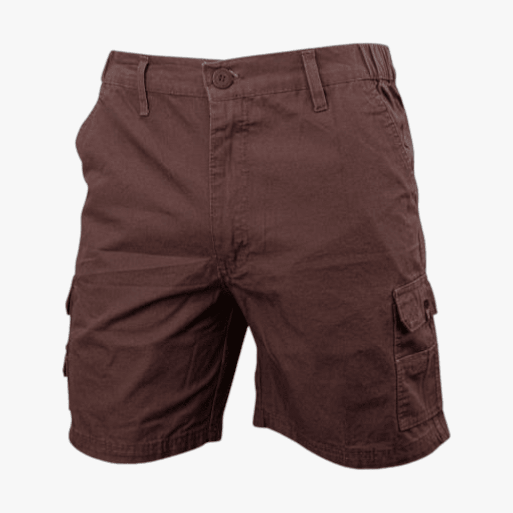 Wildebees Mens Semi Elasticated Walk Short Taupe Wildebees
