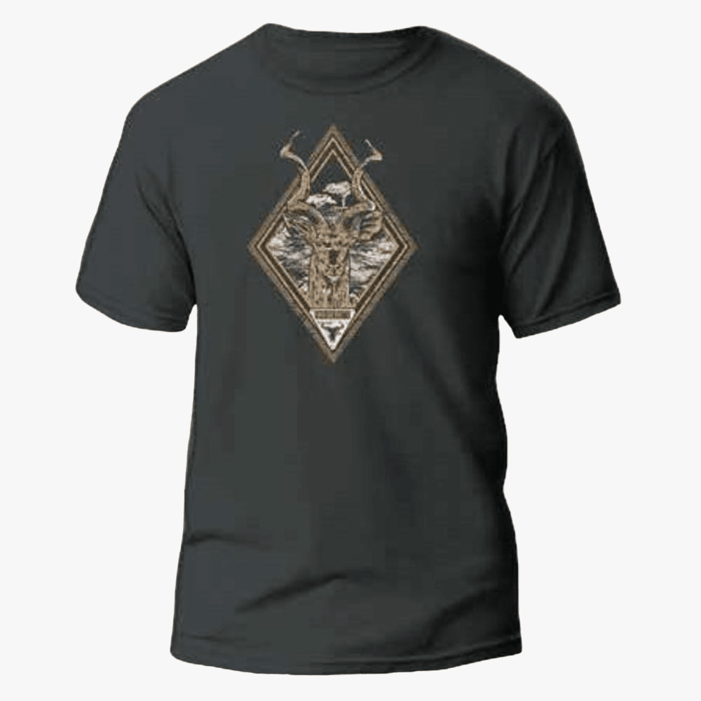 Wildebees Mens Kudu Tp Short Sleeve Tee Pewter | Wildebees