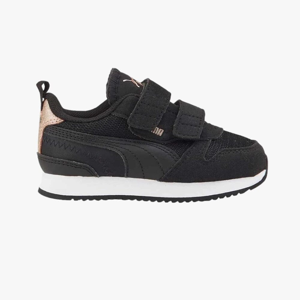Puma Infants R78 Metallic Sneaker Black Puma