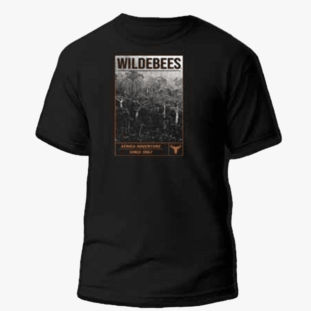 Wildebees Mens Baobab Tp Short Sleeve Tee Black | Wildebees