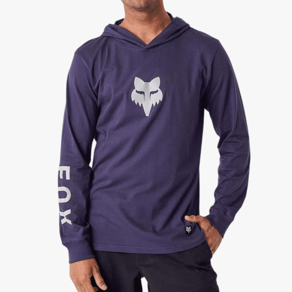 Fox Mens Tranzition Long Sleeve Tee Navy Fox