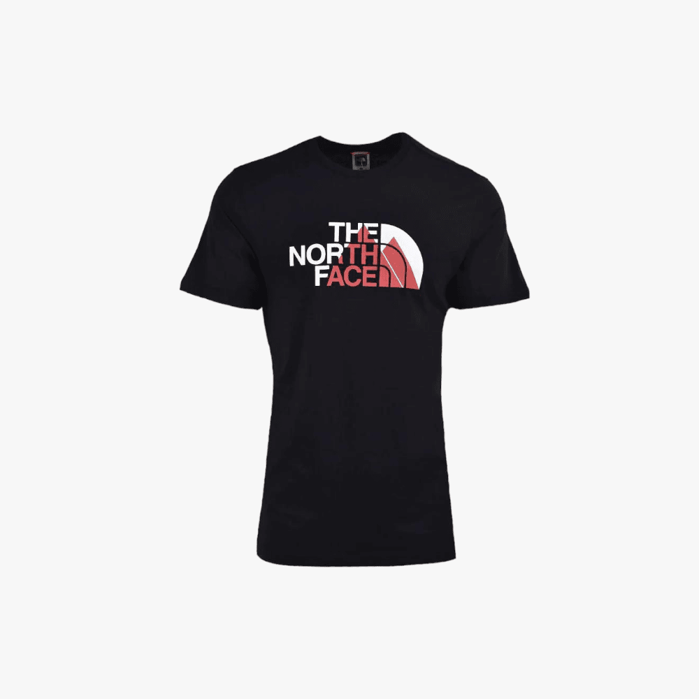 The North Face Mens Biner Graphic 1 Short Sleeve Tee Black Tnf The North Face