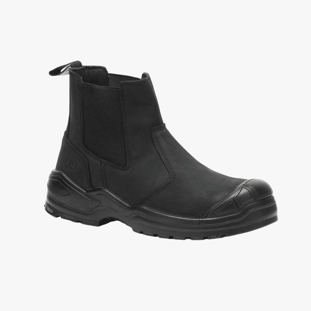 Caterpillar Mens Striver Dealer Bump Astm Steel Toe Black | Caterpillar