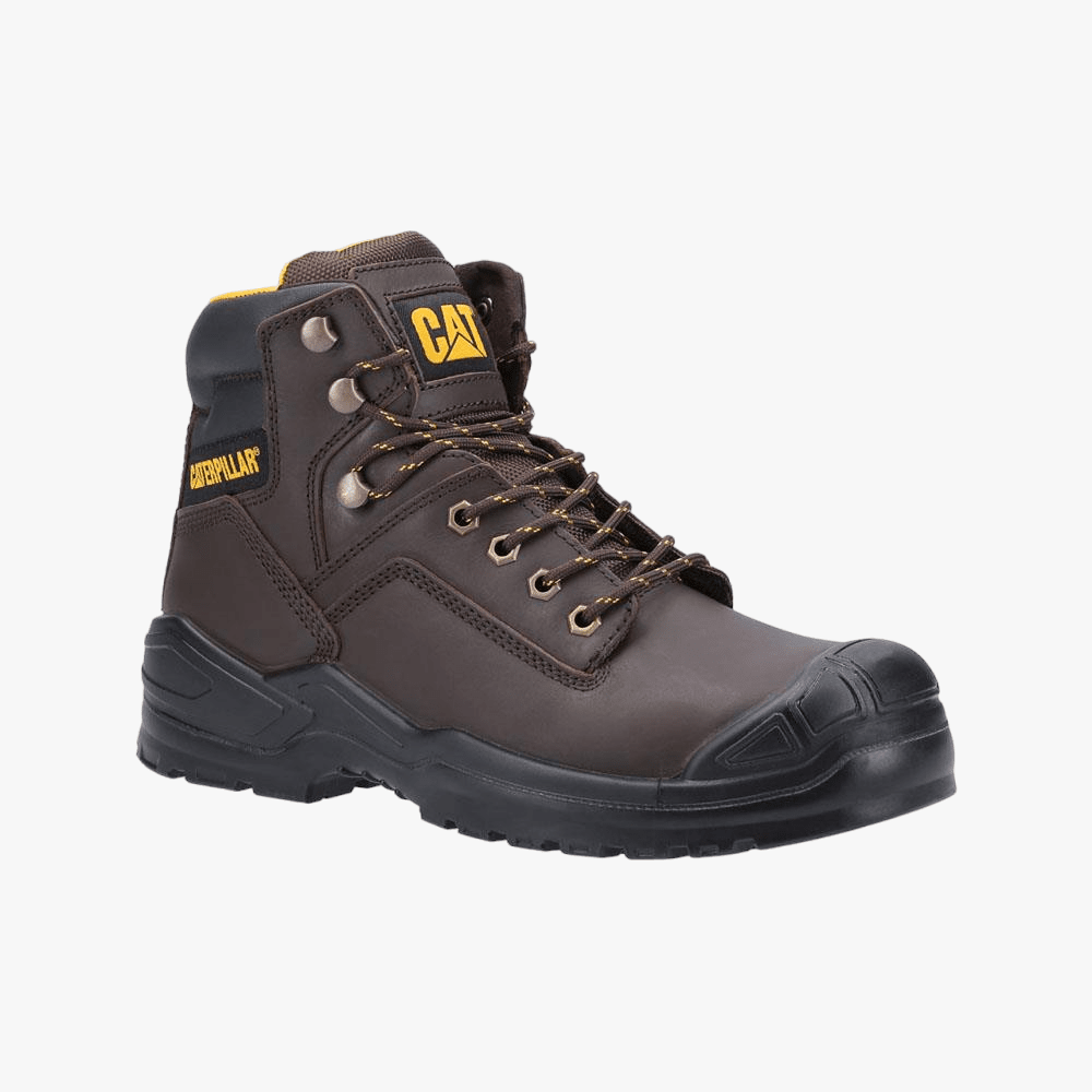 Caterpillar Striver Bump Astm Steel Toe Boot Brown | Caterpillar