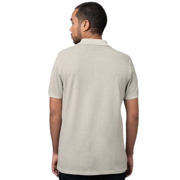 Polo Mens Pjc Overdyed Short Sleeve Golfer Grey | Polo