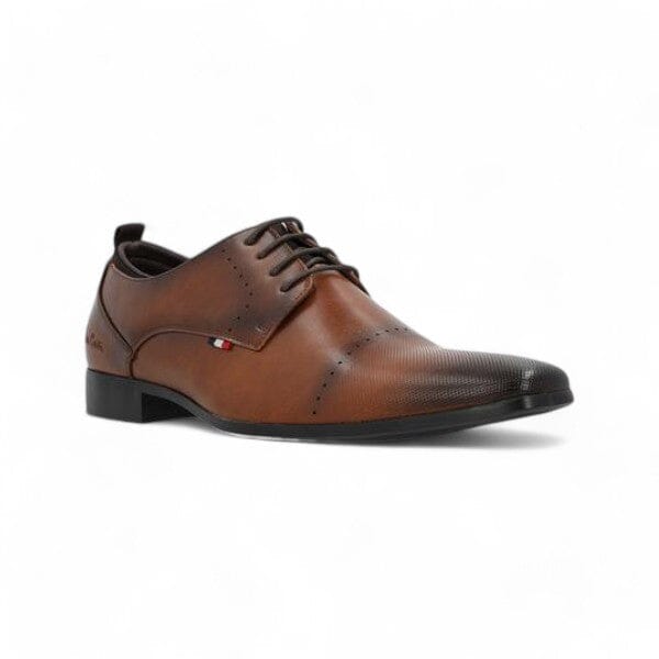 Pierre Cardin Mens Tiago Formal Lace Up Shoe Tan | Pierre Cardin