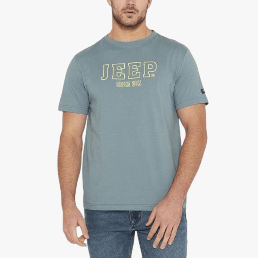 Jeep Mens Logo Icon Short Sleeve Tee Tarmac | Jeep