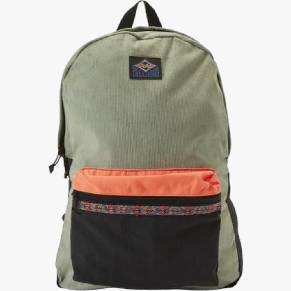Billabong Sons Of Fun Corduroy Backpack Sage >219-52 Billabong