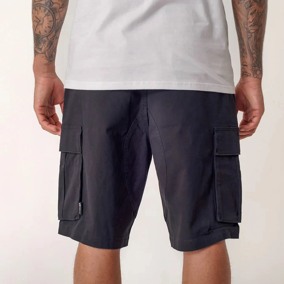 Fox Mens Slambozo 2.0 Cotton Canvas Walkshorts Black | Fox