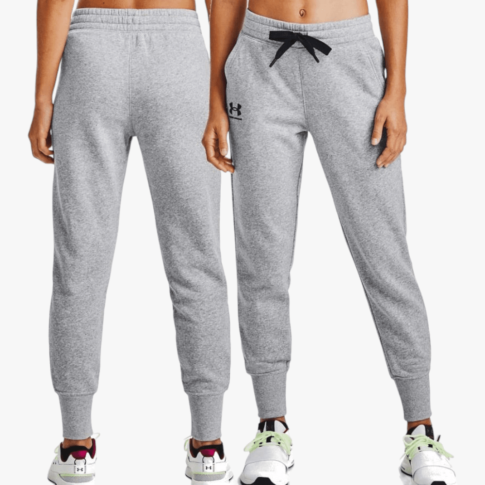 Under Armour Womens Rival Fleece Joggers 035 Grey Under Armour