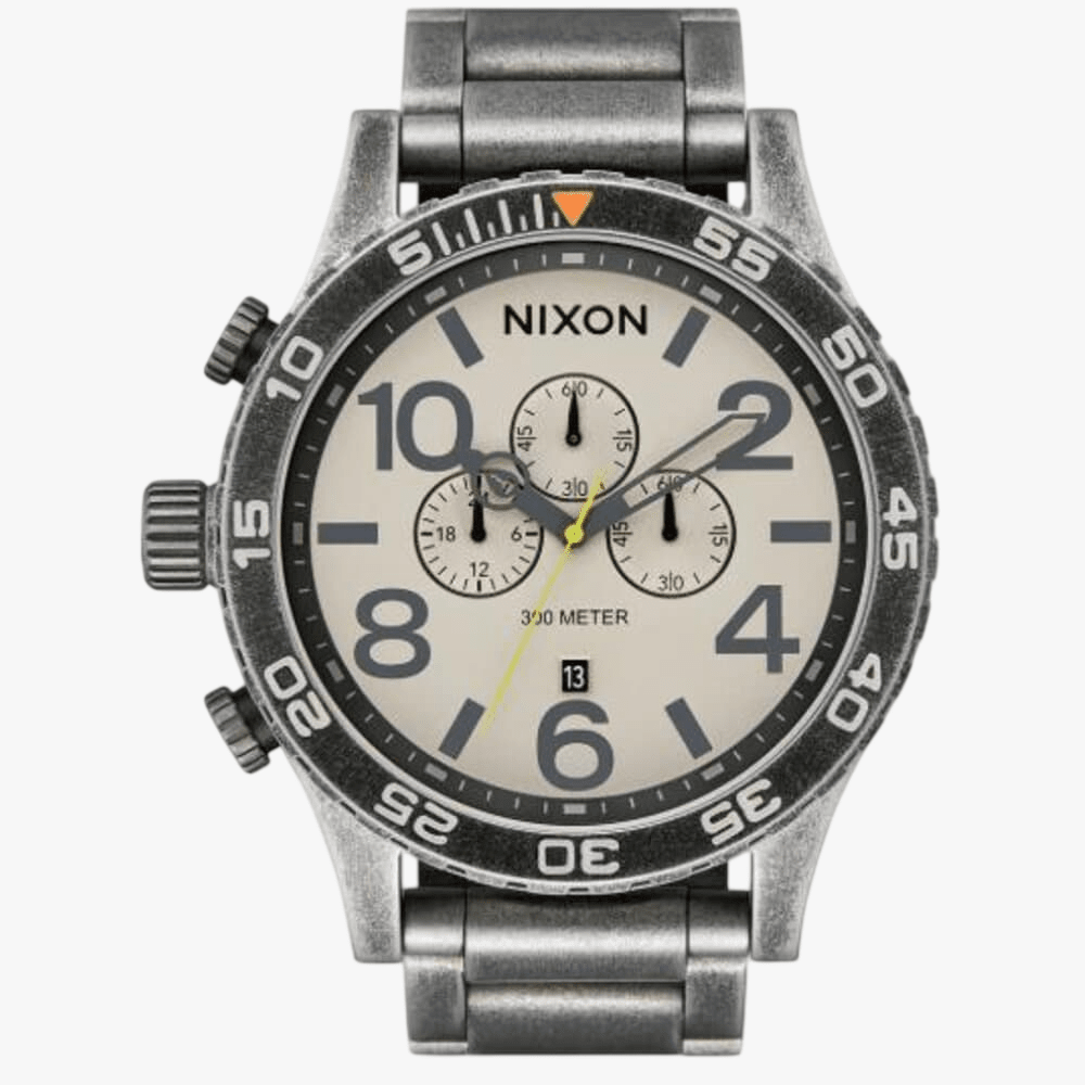 Nixon 51-30 Chrono Antique Silver/ Pumice | Nixon