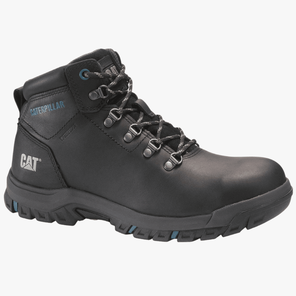 Caterpillar Womens Mae Steel Toe Wp Boot Black Caterpillar
