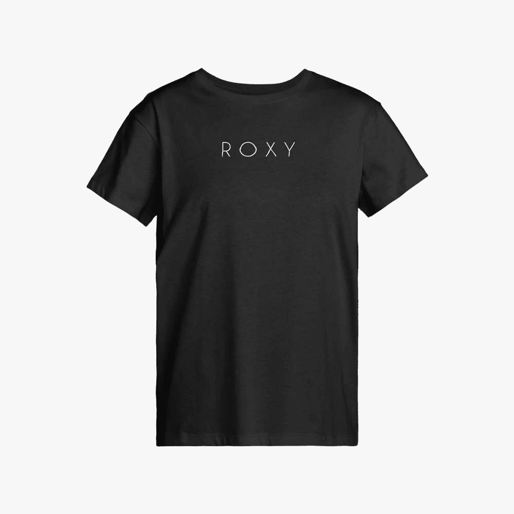 Roxy Womens Just Do You Short Sleeve Tee Anthracite | Roxy