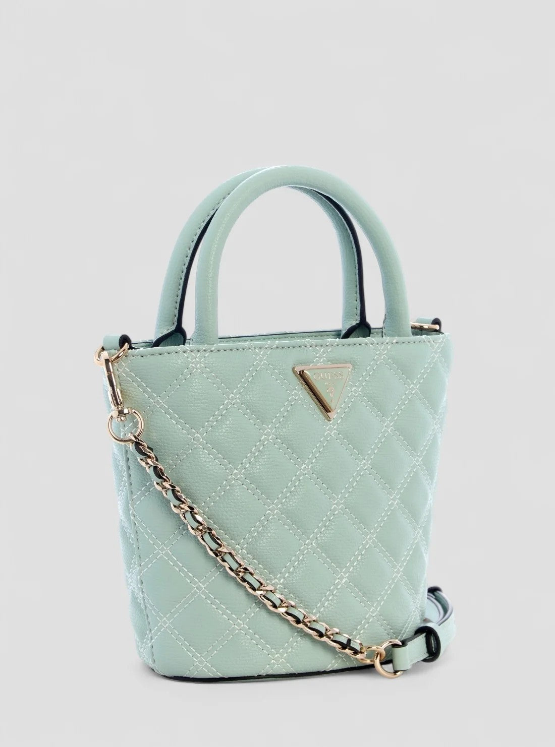 Guess Giully Ii Mini Tote Handbag Green