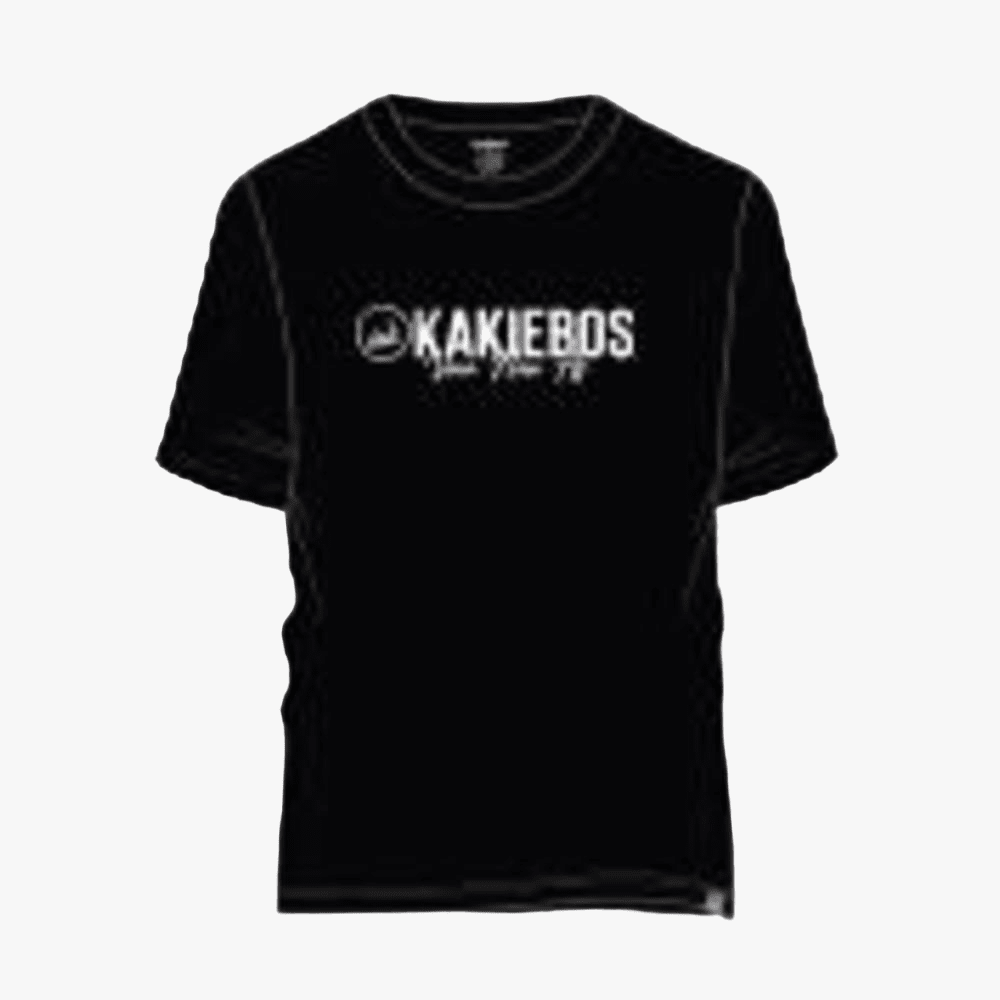 Kakiebos Mens Classic Fit Short Sleeve Tee Black | Kakiebos
