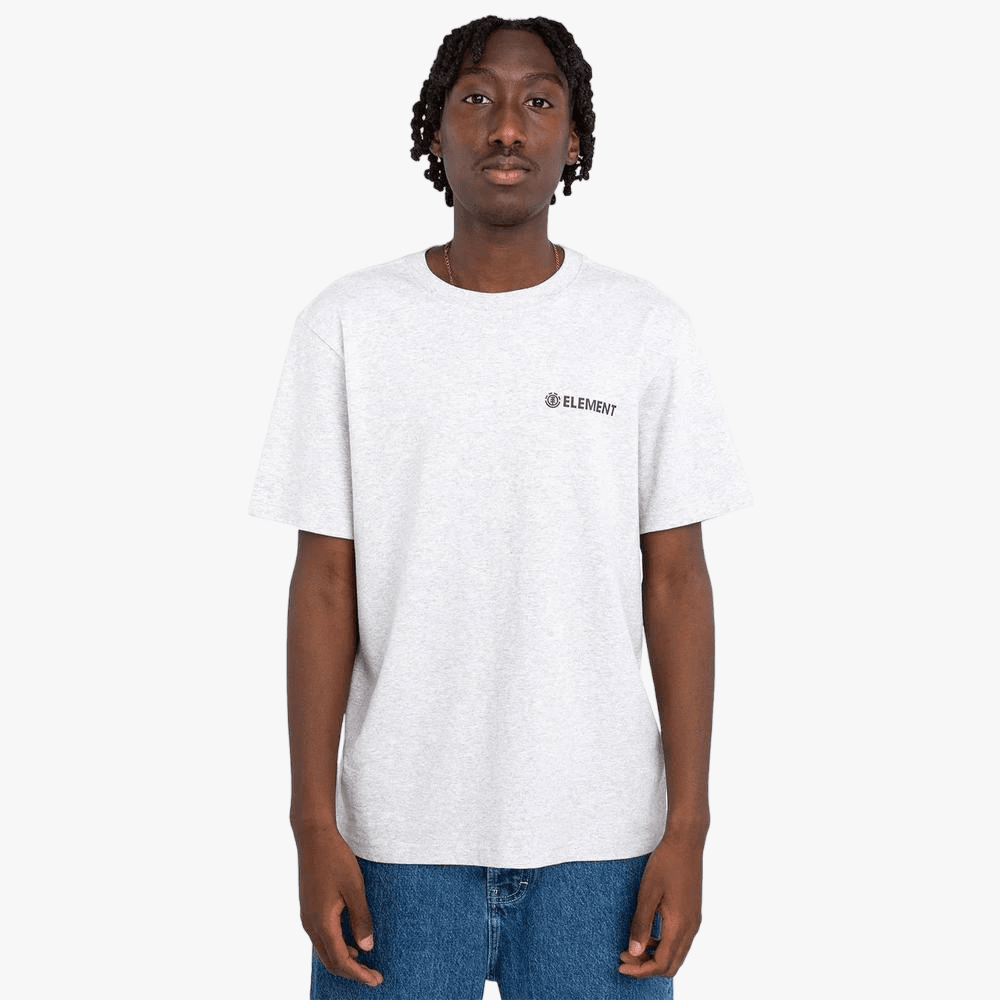 Element Mens Blazin Chest Short Sleeve Tee Mid Grey Heather | Element