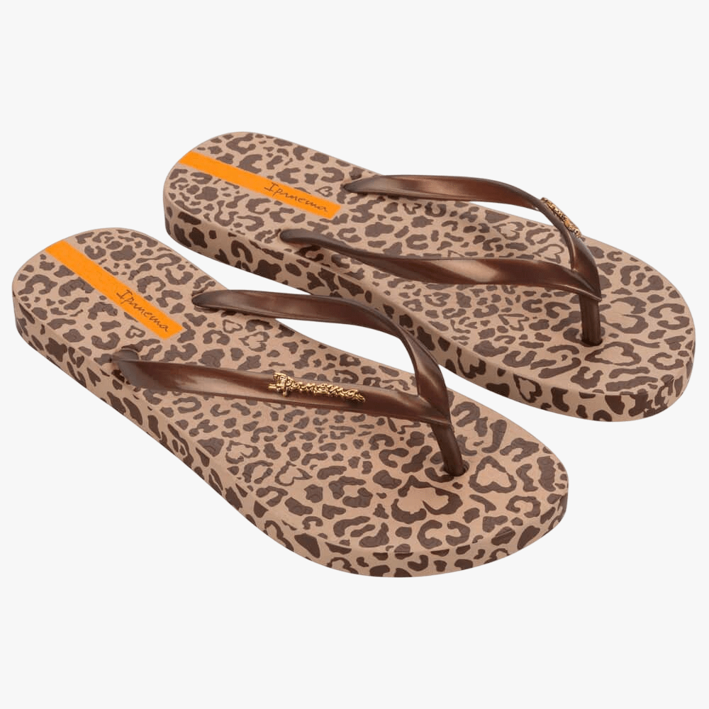 Ipanema Womens Animal Chic Sandal Beige Bronze | Ipanema