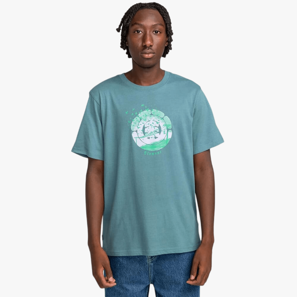 Element Mens Flock Short Sleeve Tee Hydro | Element