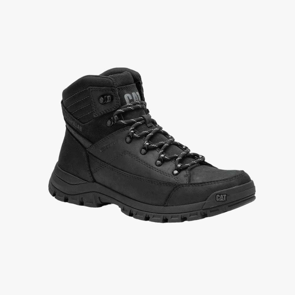 Caterpillar Mens Hiker Wp Boot Black Caterpillar