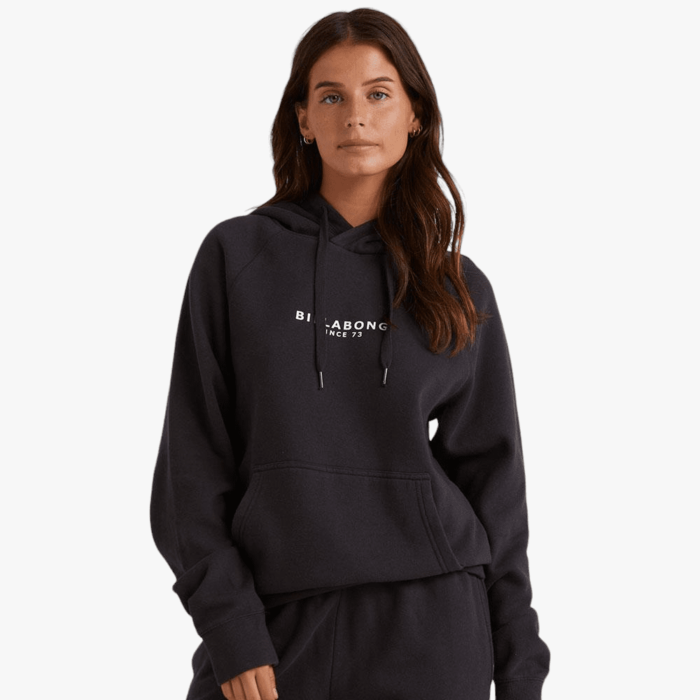 Billabong Womens Society Pop Hoody Black Sands Billabong