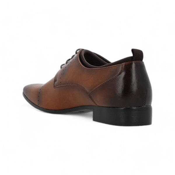 Pierre Cardin Mens Tiago Formal Lace Up Shoe Tan | Pierre Cardin