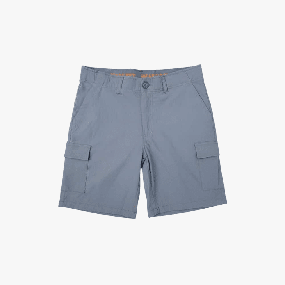 Wearfirst Mens Cargo Tech Shorts Grey | Wearfirst