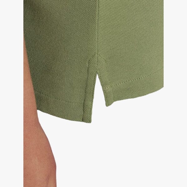 Polo Womens Margot Small Pony Stretch Short Sleeve Golfer Fatigue Polo