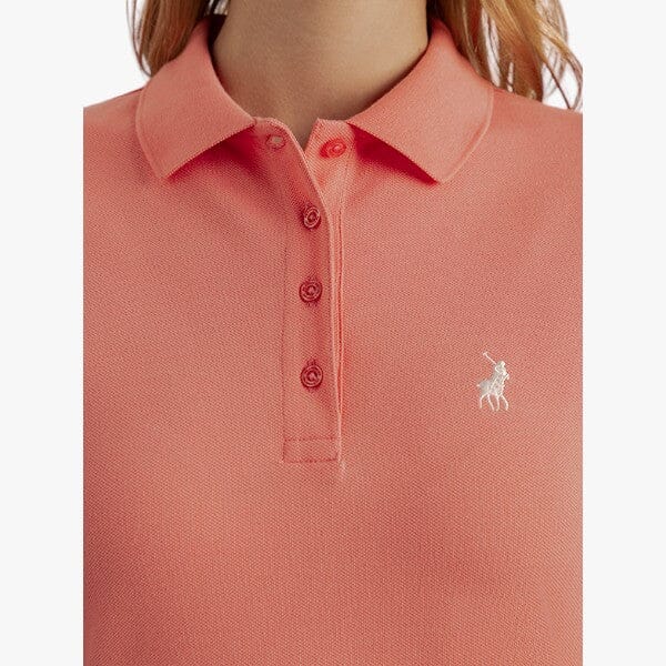 Polo Womens Margot Short Sleeve Golfer Pink | Polo