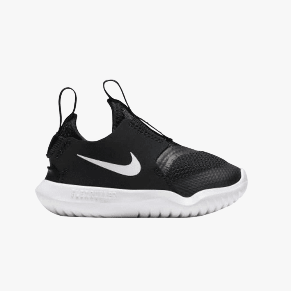 Nike Infant Kids Flex Runner Black White | Nike