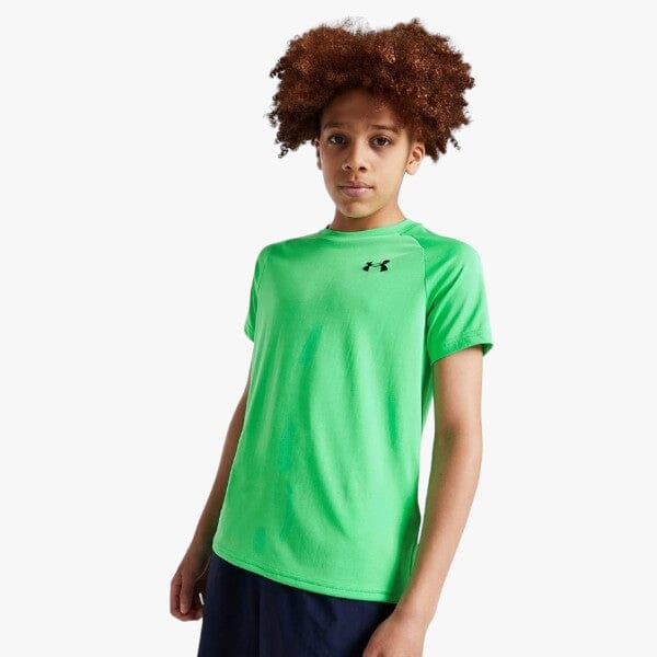 Under Armour Boys Tech 2.0 Short Sleeve Tee 300 Lime | Under Armour