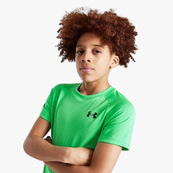 Under Armour Boys Tech 2.0 Short Sleeve Tee 300 Lime | Under Armour