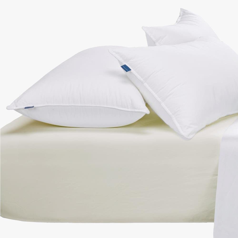 Cotton Co 400 Thread Super King Fitted Sheet 182X200+40 Cream | Cotton Co