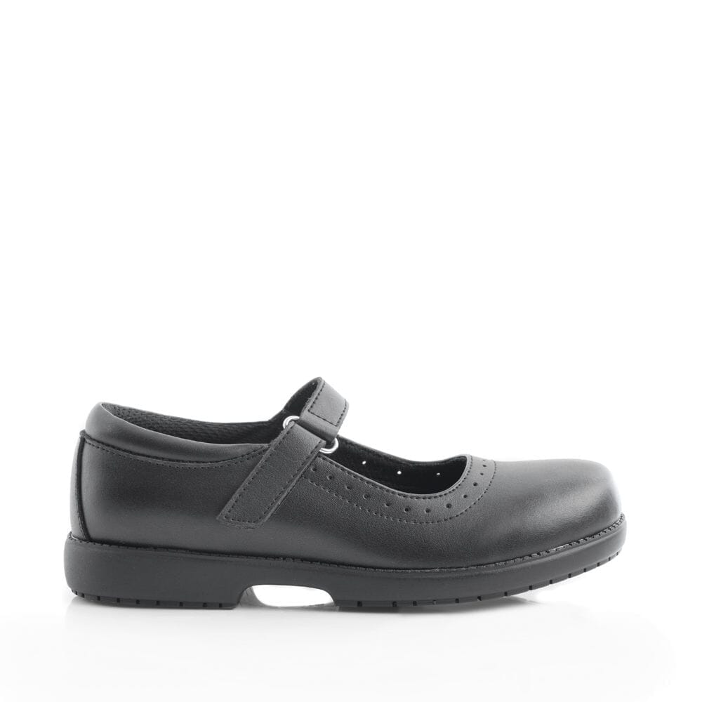 Green Cross Girls Mary Jane School Shoe Black | Green Cross