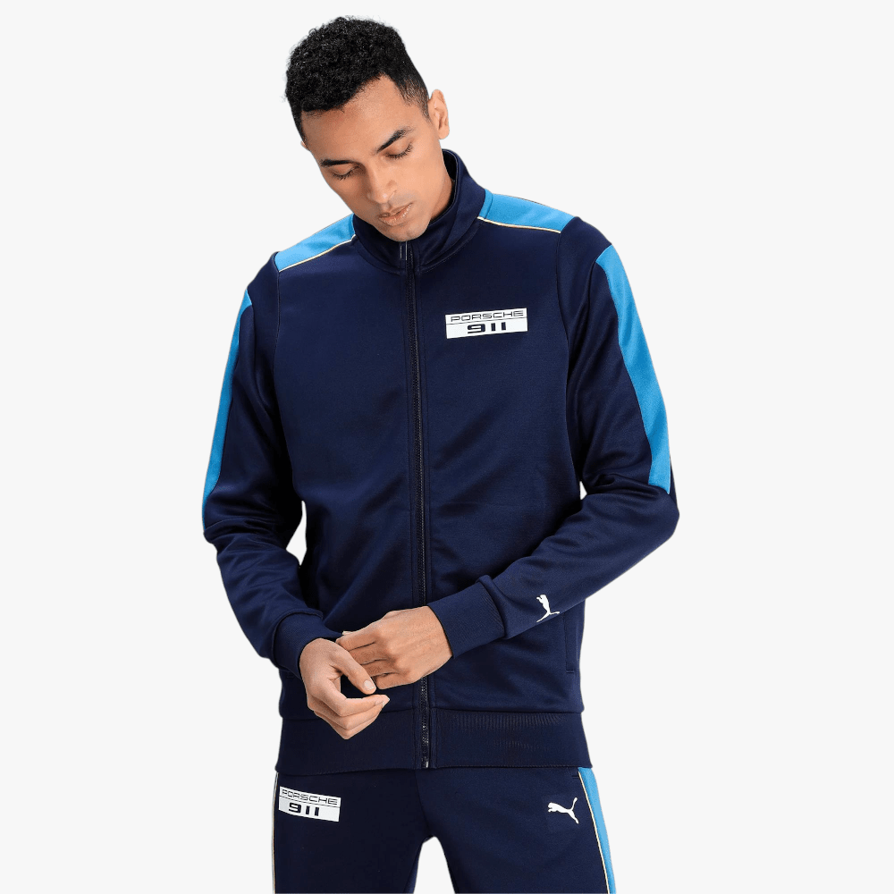 Puma Mens Porsche Pl T7 Jacket Peacoat | Puma