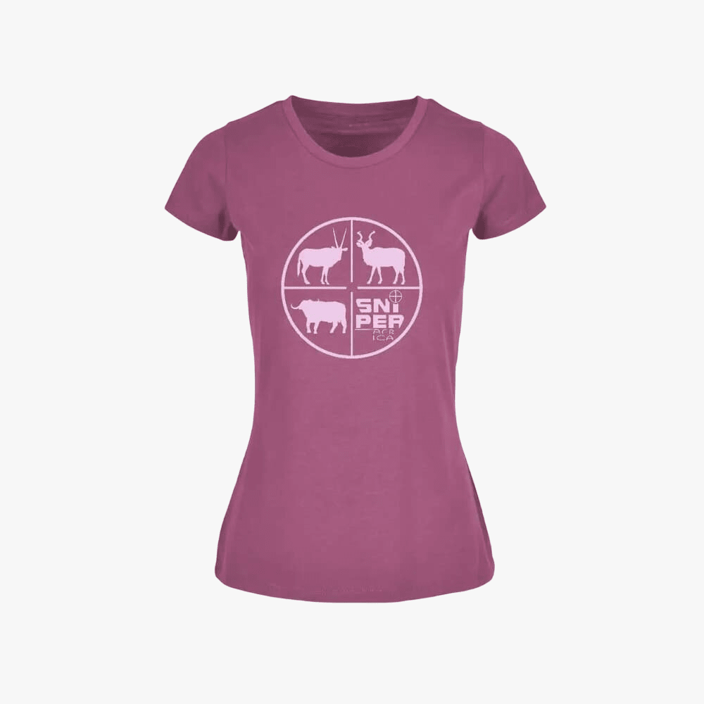 Sniper Womens Retical Tee Pink | Sniper