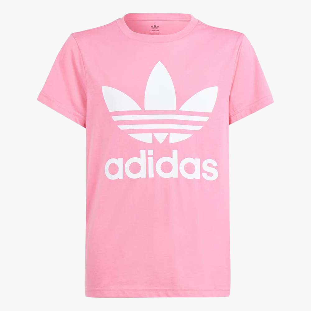 Adidas trefoil t shirt women's best sale