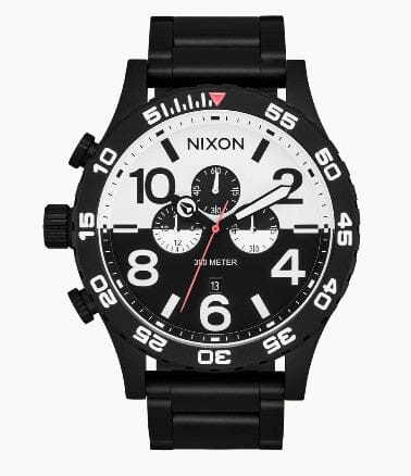 Nixon 51-30 Chrono Black/White Black | Nixon