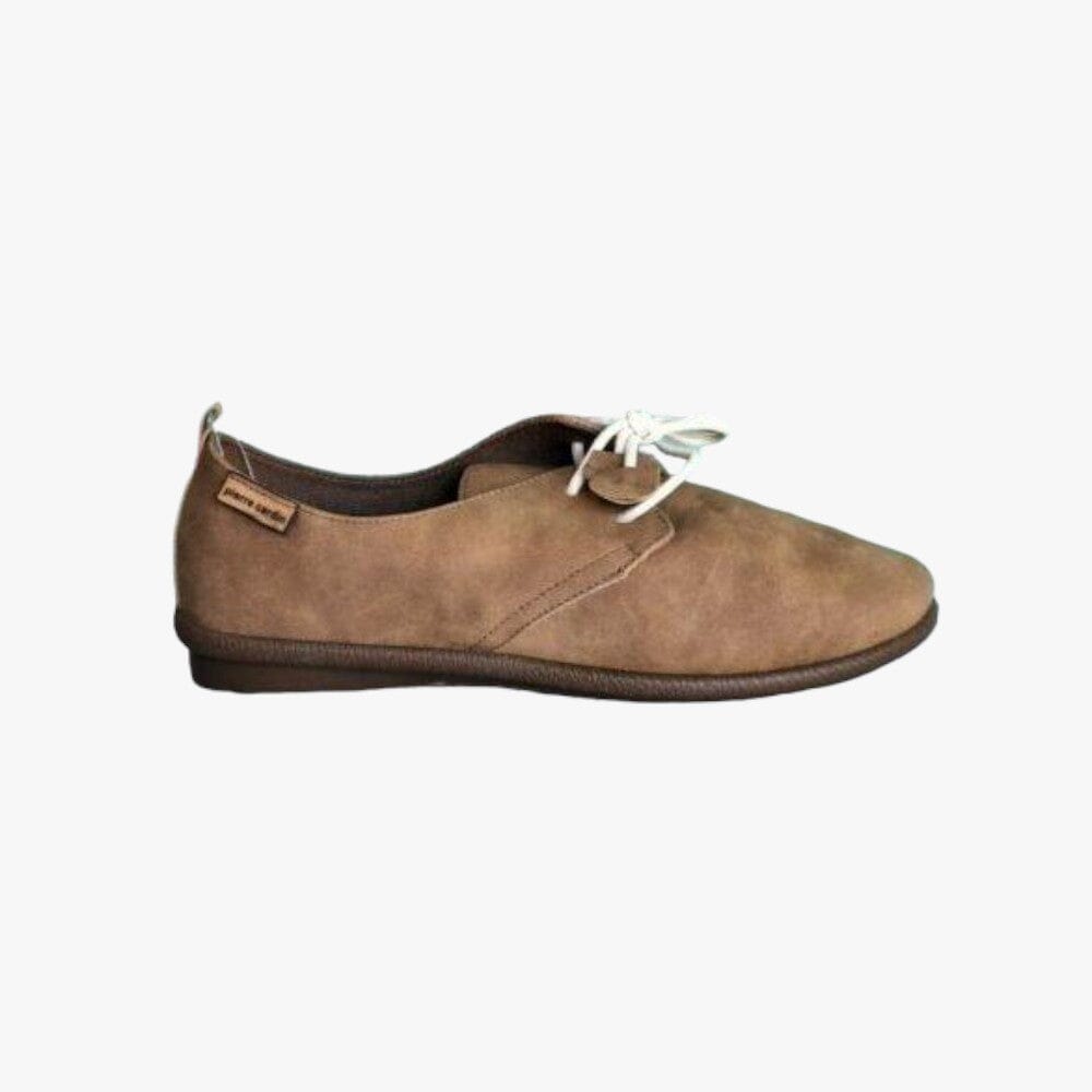 Pierre Cardin Womens Riviera Lace Up Shoe 01206 Camel Pierre Cardin